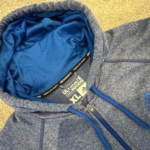 Adidas Ultimate Hoodie Mens X-Large Blue Long Sleeve full zip
